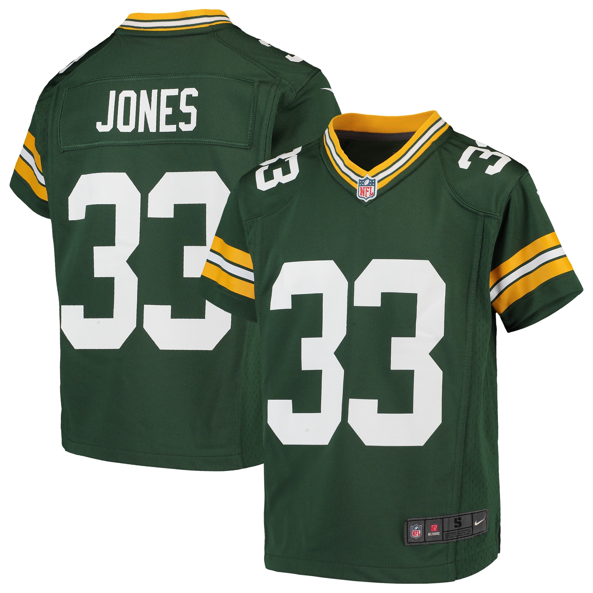 Cheap Aaron Jones Green Bay Packers Nike Youth Game Jersey - Green F3488205  for Sale Online