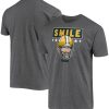 Aaron Rodgers Green Bay Packers T-Shirt Smile - Gray