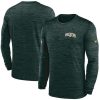 Green Bay Packers T-Shirt Nike Velocity Athletic Stack Performance Long Sleeve - Green