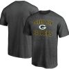 Green Bay Packers T-Shirt Victory Arch - Heathered Charcoal