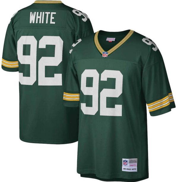 Reggie White Green Bay Packers Jersey Mitchell & Ness 1996 Legacy Replica - Green